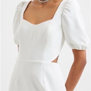 New French Connection white dress size 8